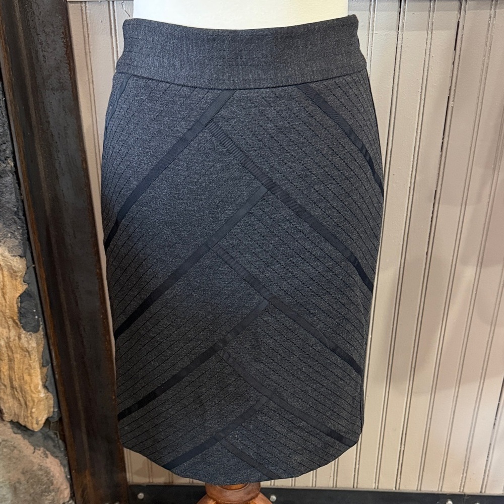 Elegant Gray Women's Skirt